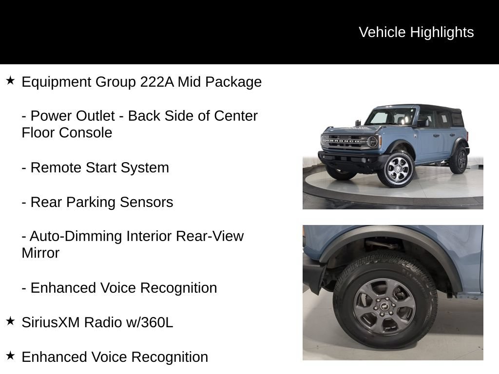 Used 2023 Ford Bronco Big Bend AWD/4WD image 13