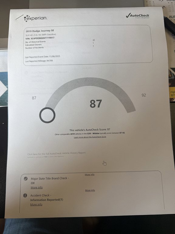 Used 2019 Dodge Journey SE w/ Connectivity Group image 20