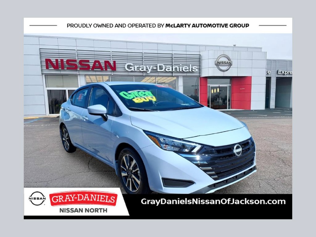 Certified 2025 Nissan Versa SV w/ Trunk Package FWD 360° Tour