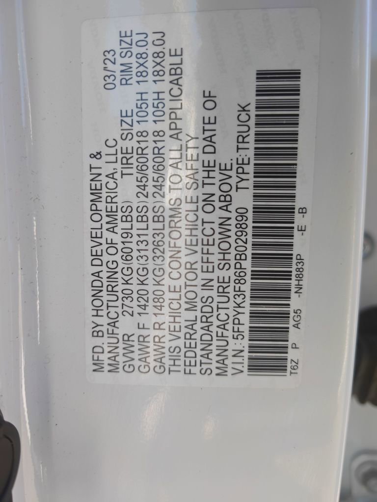 Used 2023 Honda Ridgeline Black Edition image 34