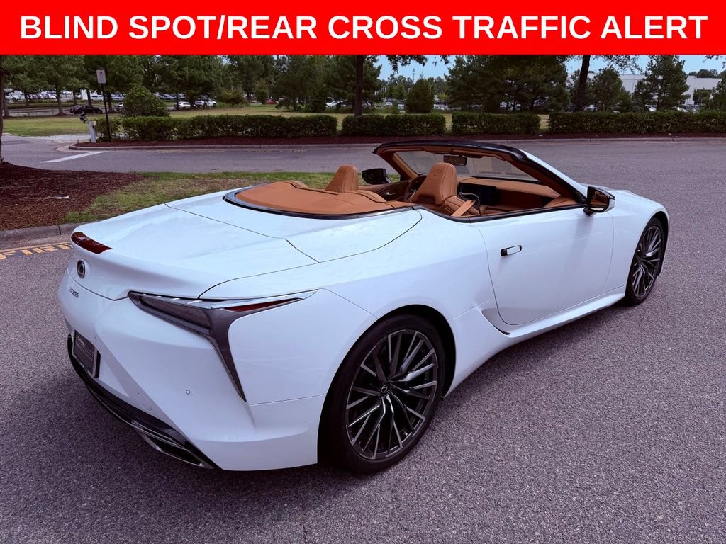 Certified 2024 Lexus LC 500 Convertible w/ Touring Package RWD image 8