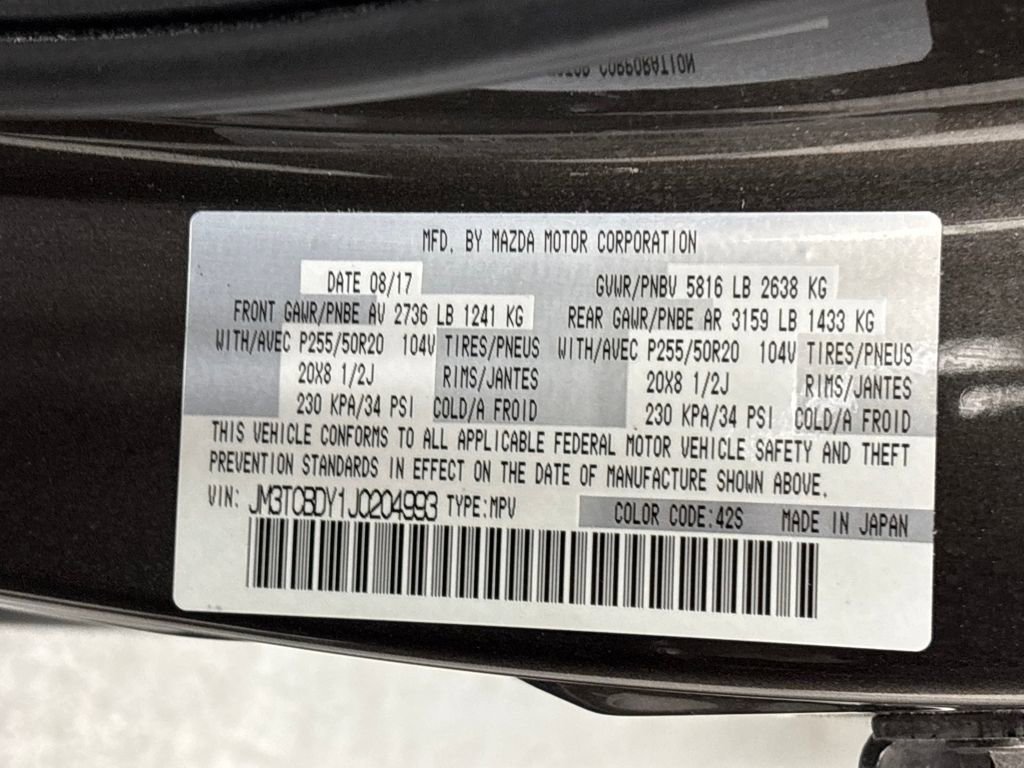 Used 2018 MAZDA CX-9 Grand Touring image 30