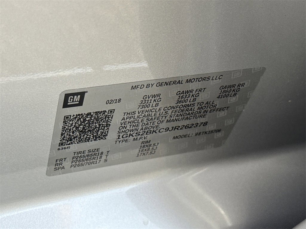 Used 2018 GMC Yukon SLT w/ Open Road Package image 41