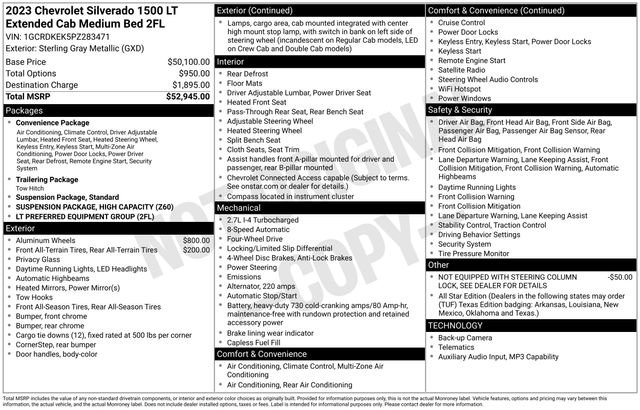Used 2023 Chevrolet Silverado 1500 LT AWD/4WD image 11