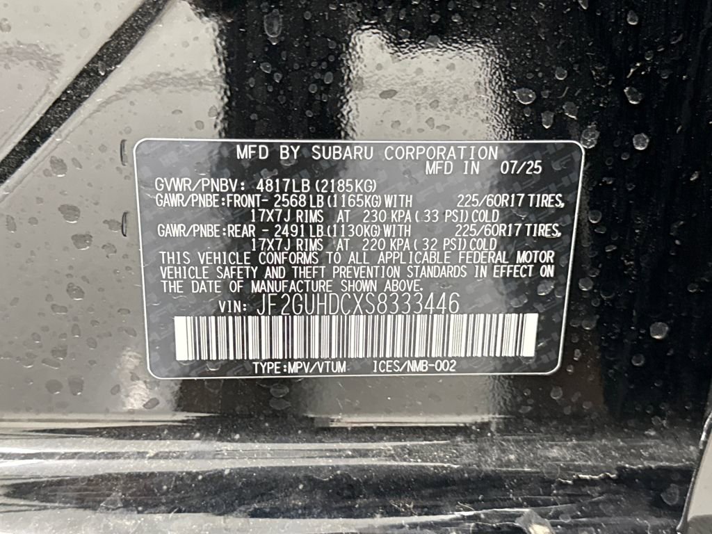 New 2025 Subaru Crosstrek 2.0i Premium image 29