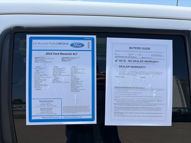 Used 2024 Ford Maverick XLT FWD image 32