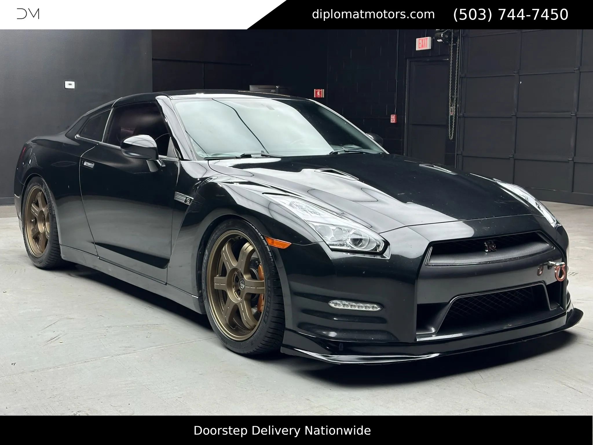 Used 2013 Nissan GT-R Black Edition AWD/4WD image 9