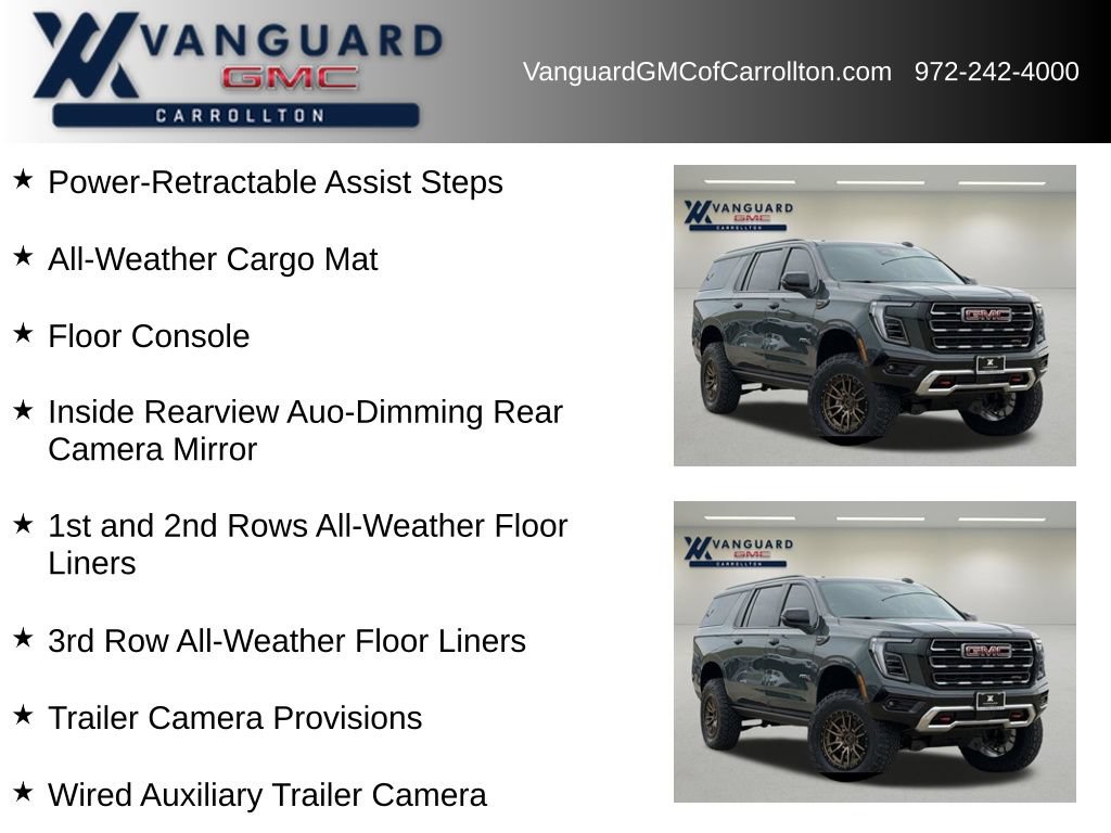 New 2026 GMC Yukon XL AT4 w/ AT4 Premium Plus Package AWD/4WD image 12