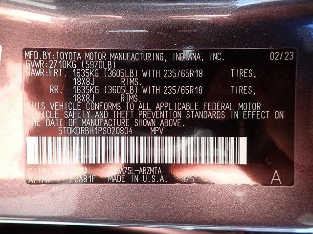 Certified 2023 Toyota Highlander XLE image 22