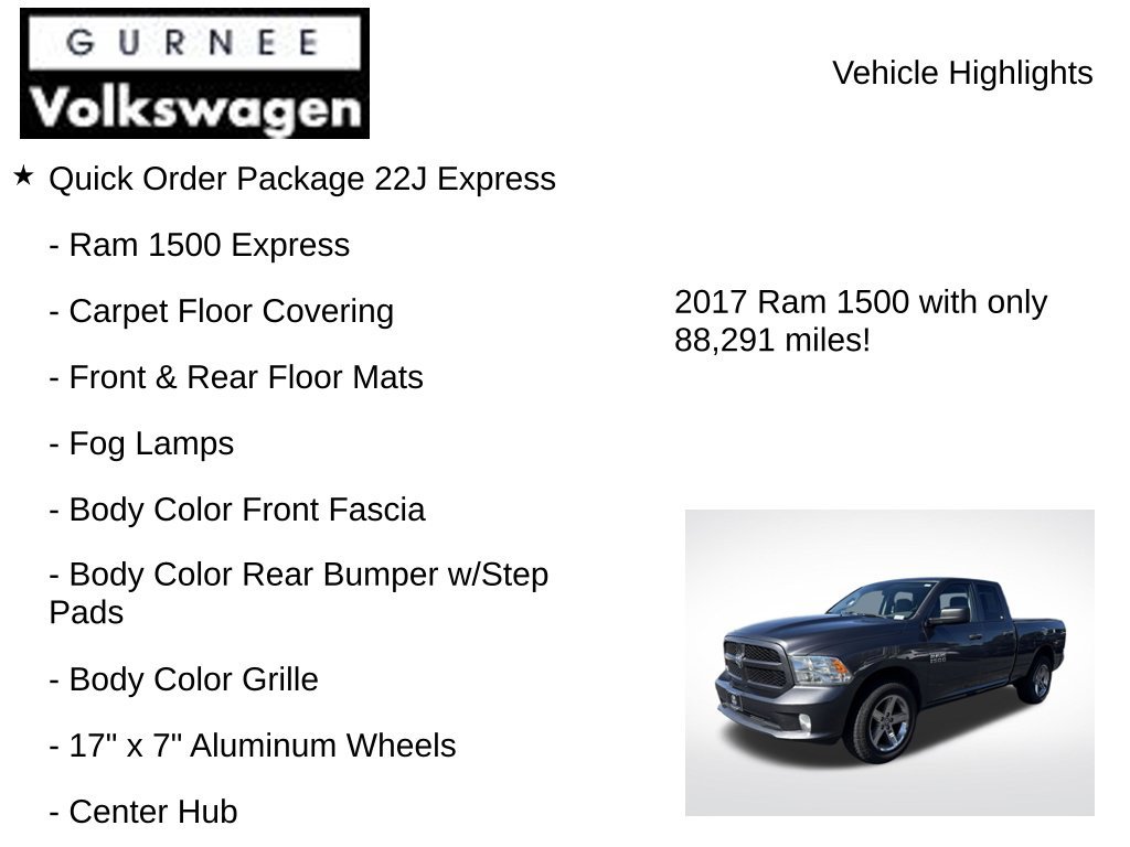 Used 2017 RAM 1500 Express AWD/4WD image 8