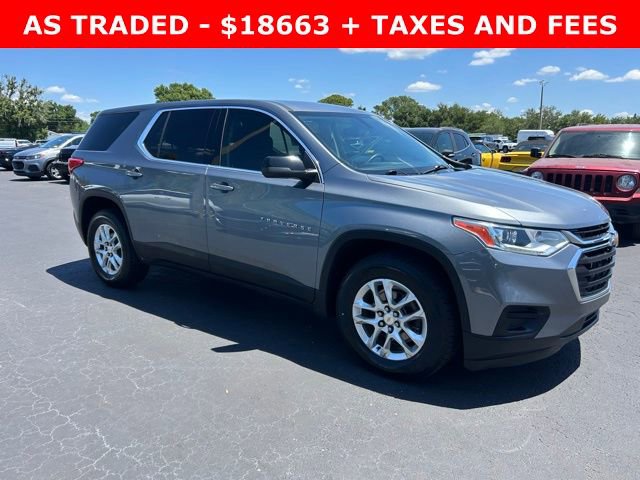 Used 2021 Chevrolet Traverse LS FWD image 1