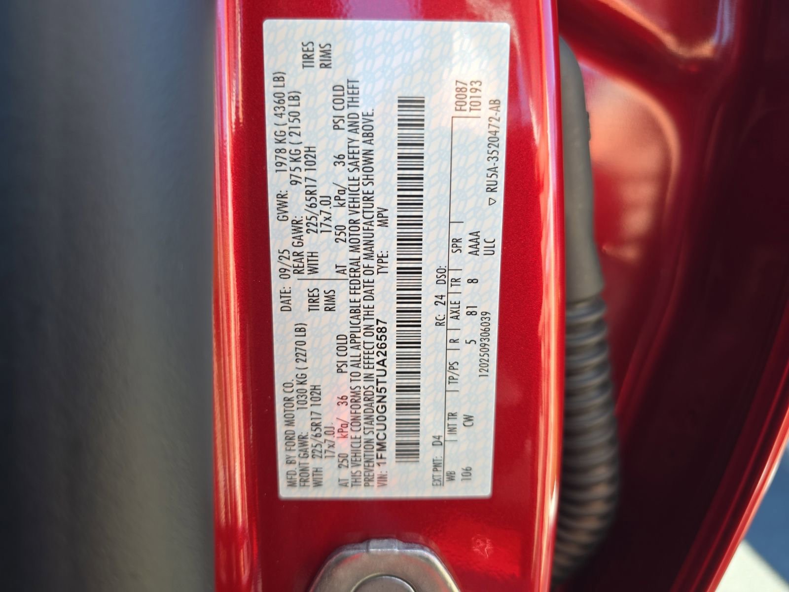 New 2026 Ford Escape Active w/ Tech Pack #1 image 26