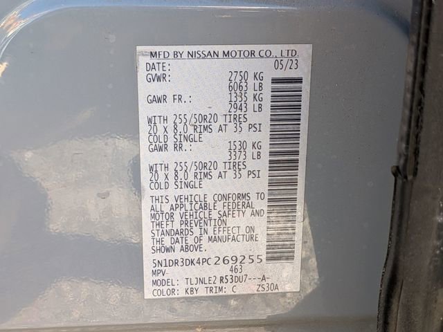 Used 2023 Nissan Pathfinder Platinum image 37