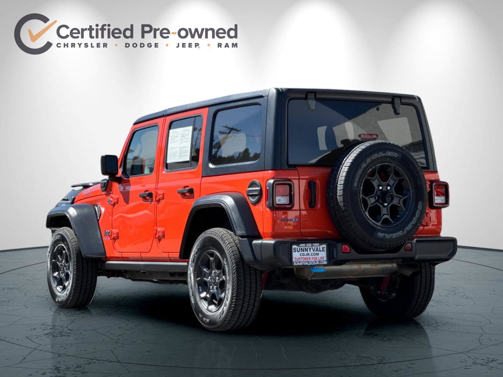 Certified 2023 Jeep Wrangler Unlimited w/ Cold Weather Group AWD/4WD image 6