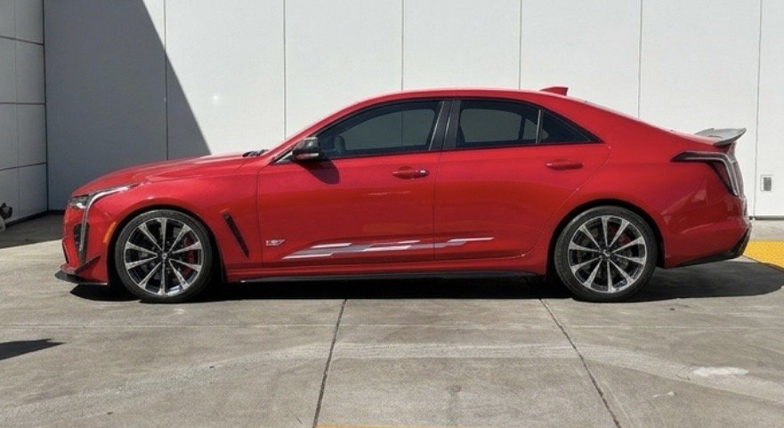 Certified 2024 Cadillac CT4 V Blackwing w/ Elevation Edition RWD image 3