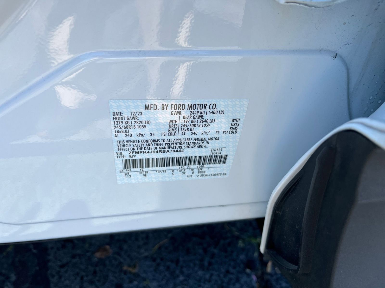 Used 2024 Ford Edge SEL AWD/4WD image 23