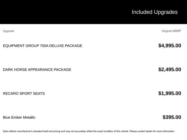 New 2025 Ford Mustang Dark Horse image 3