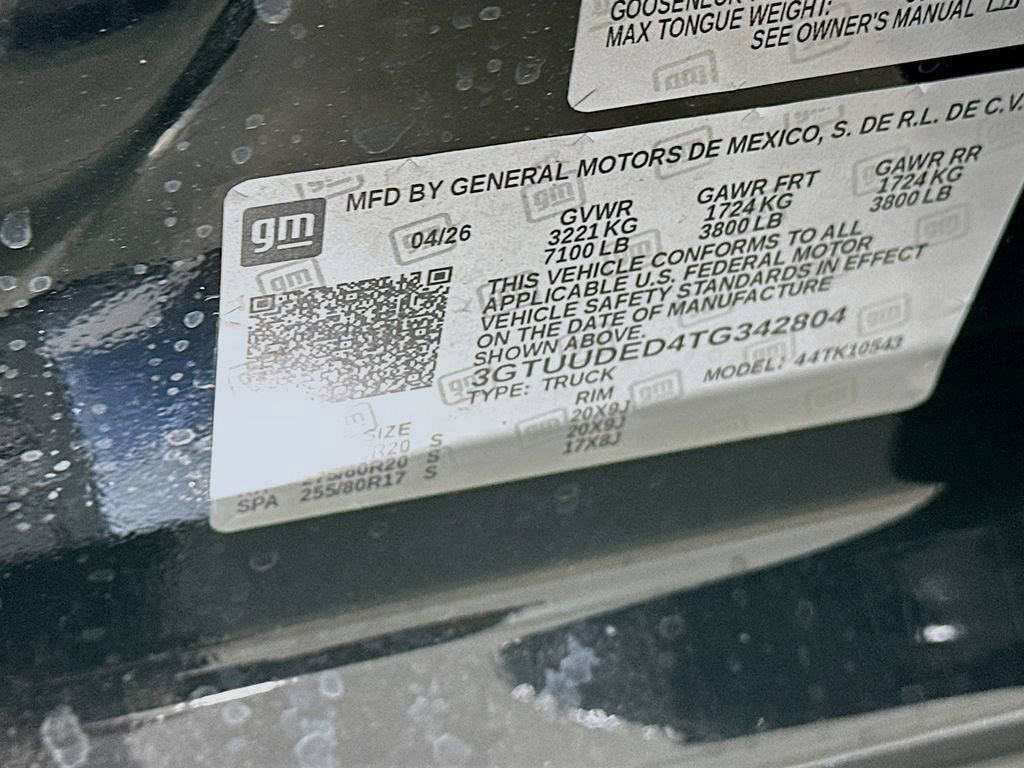 New 2026 GMC Sierra 1500 SLT AWD/4WD image 33