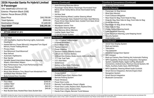 New 2026 Hyundai Santa Fe Limited FWD image 12
