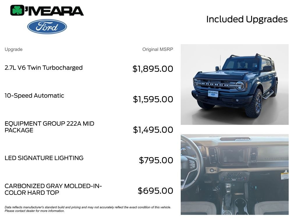 Used 2022 Ford Bronco Big Bend image 4