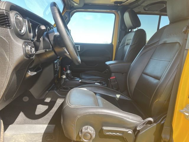Used 2021 Jeep Wrangler Unlimited Sahara w/ Uconnect 4C Nav & Sound Group AWD/4WD image 8