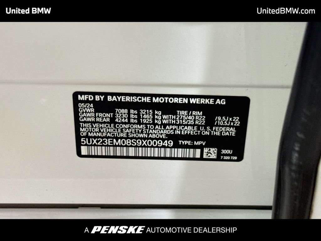 Certified 2025 BMW X7 xDrive40i w/ Parking Assistance Package AWD/4WD image 23