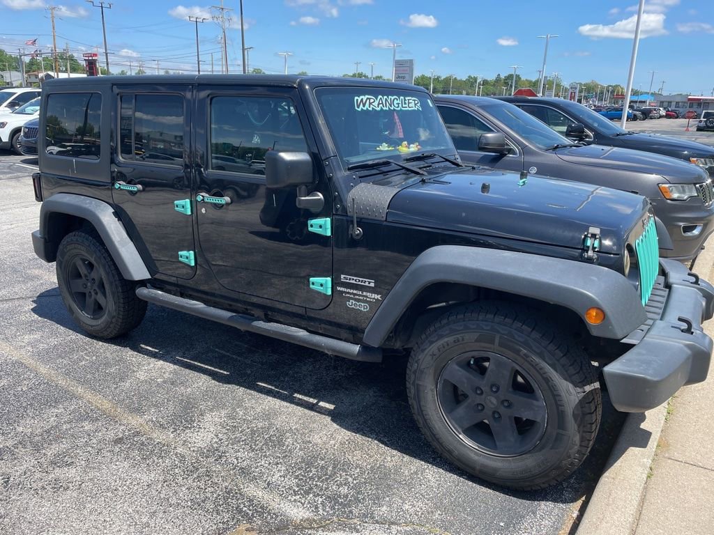 Certified 2018 Jeep Wrangler Unlimited Sport S
