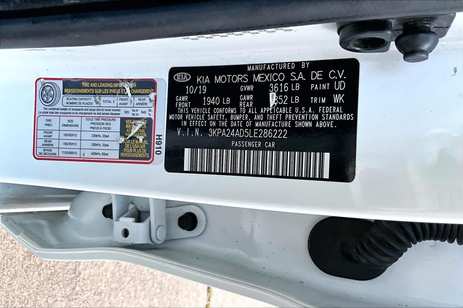 Used 2020 Kia Rio LX FWD image 34