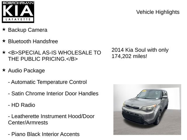 Used 2014 Kia Soul + w/ Audio Package FWD image 8