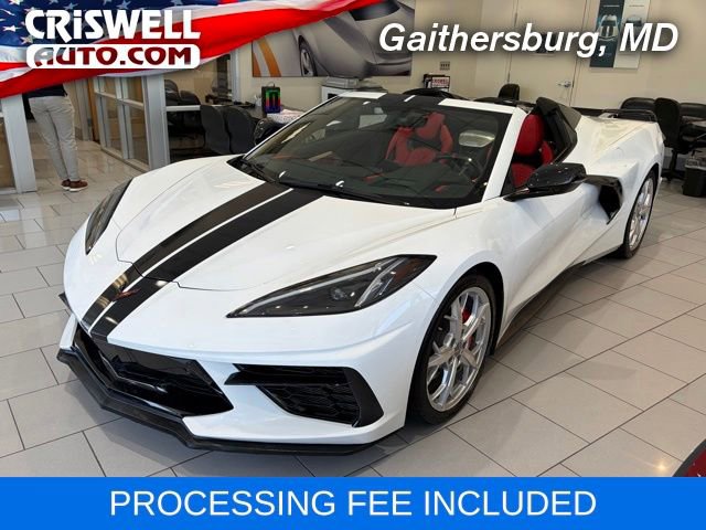 Used 2020 Chevrolet Corvette Stingray Premium Conv w/ 3LT Preferred Equipment Group RWD image 1