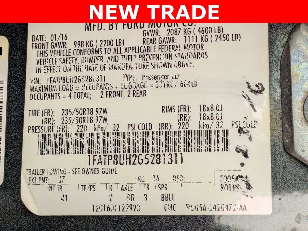 Used 2016 Ford Mustang Premium image 29