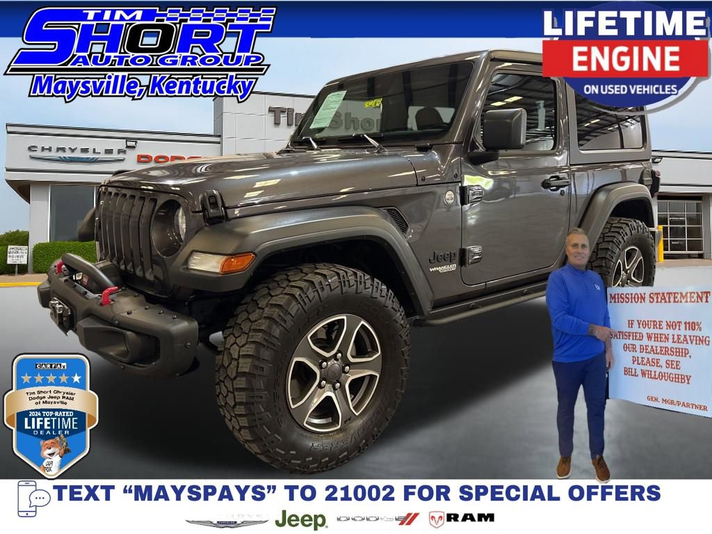 Used 2021 Jeep Wrangler Sport S