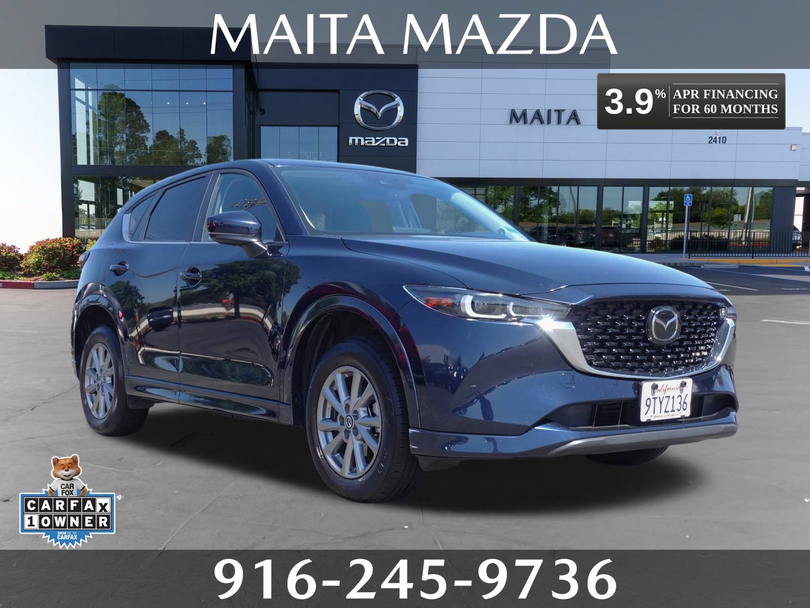 Certified 2025 MAZDA CX-5 AWD 2.5 S w/ Preferred Package