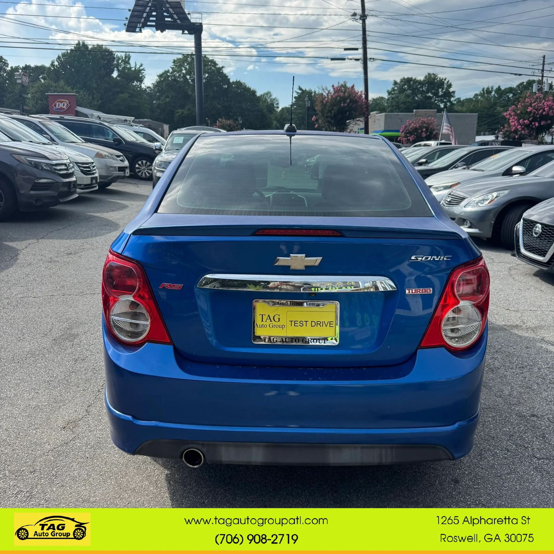 Used 2016 Chevrolet Sonic RS FWD image 5