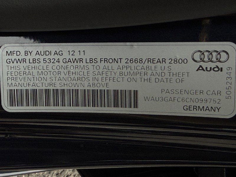 Used 2012 Audi A7 3.0T Prestige image 48