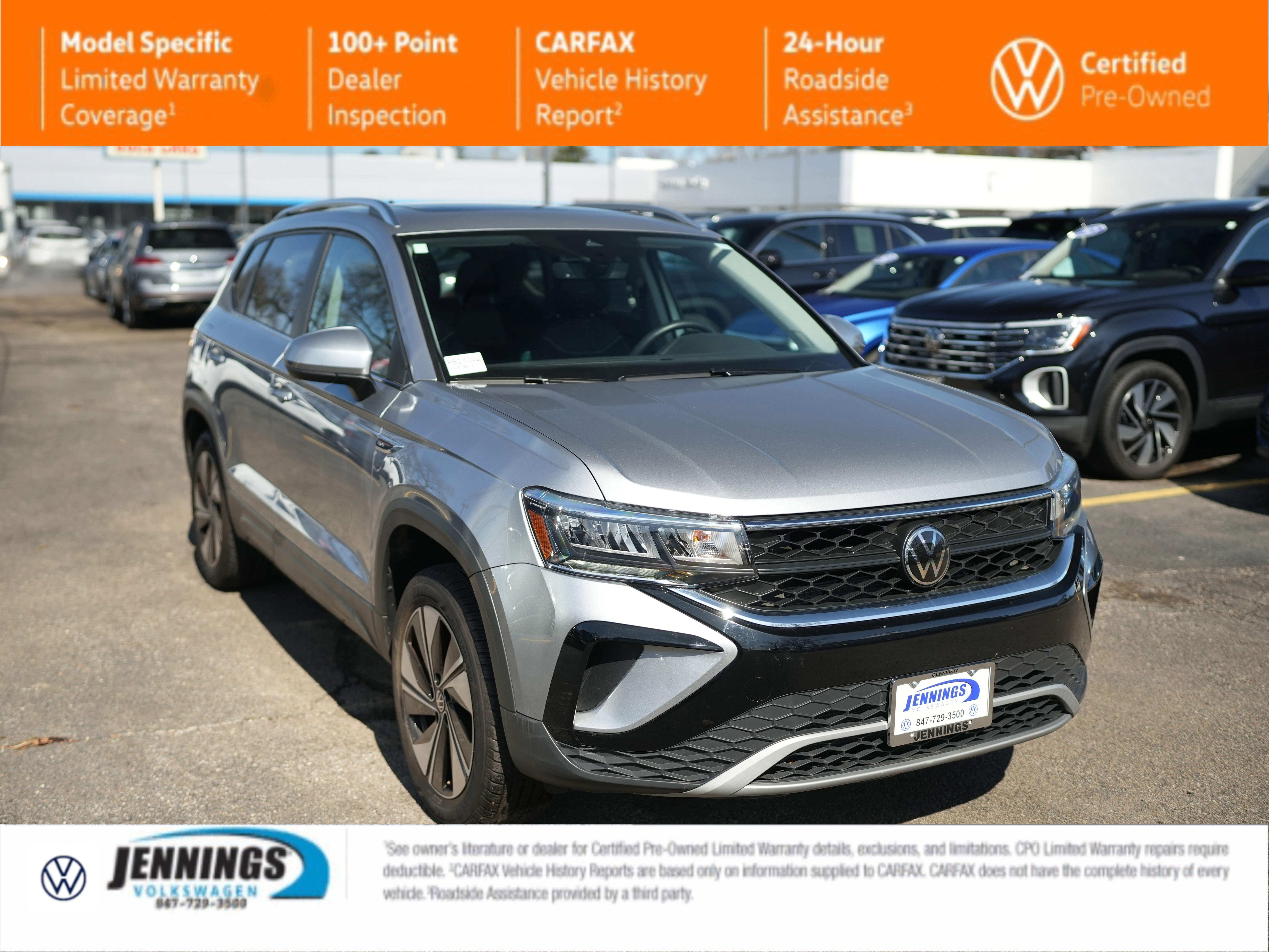 Used 2023 Volkswagen Taos SE w/ Panoramic Sunroof Package image 1