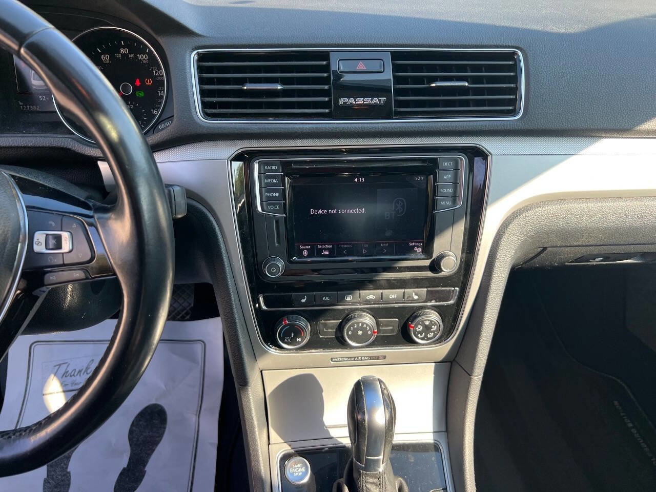 Used 2019 Volkswagen Passat 2.0T Wolfsburg w/ Wheels & Sunroof Package FWD image 15