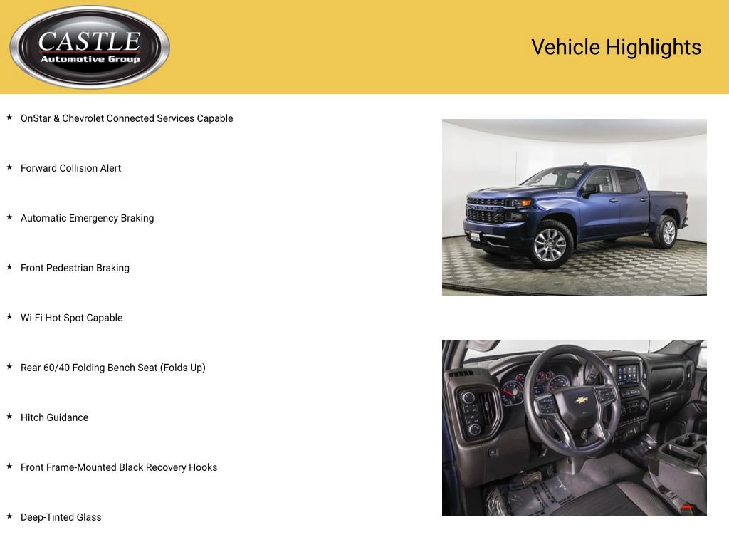 Used 2022 Chevrolet Silverado 1500 Custom w/ Safety Confidence Package image 16