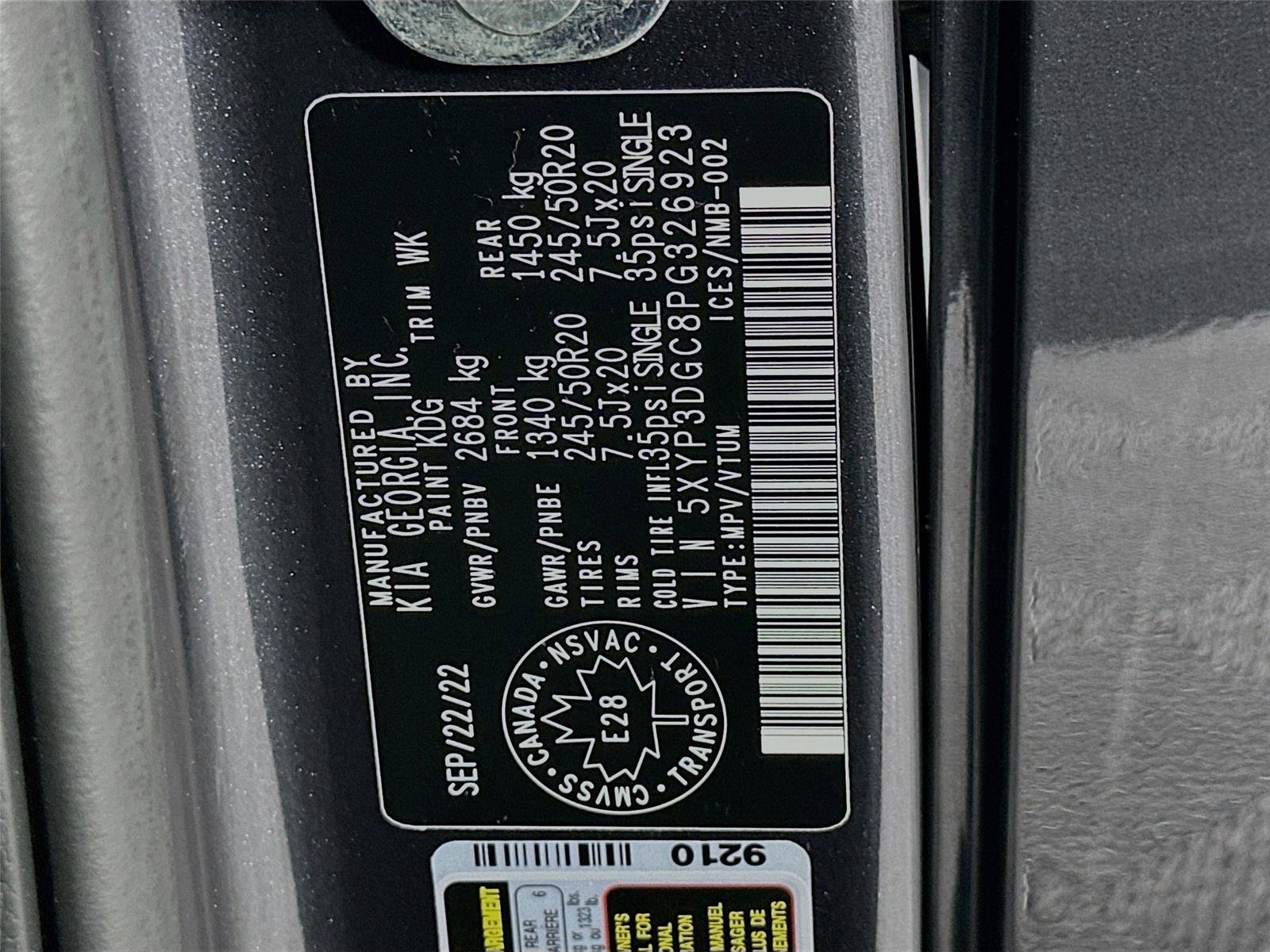 Used 2023 Kia Telluride EX AWD/4WD image 24