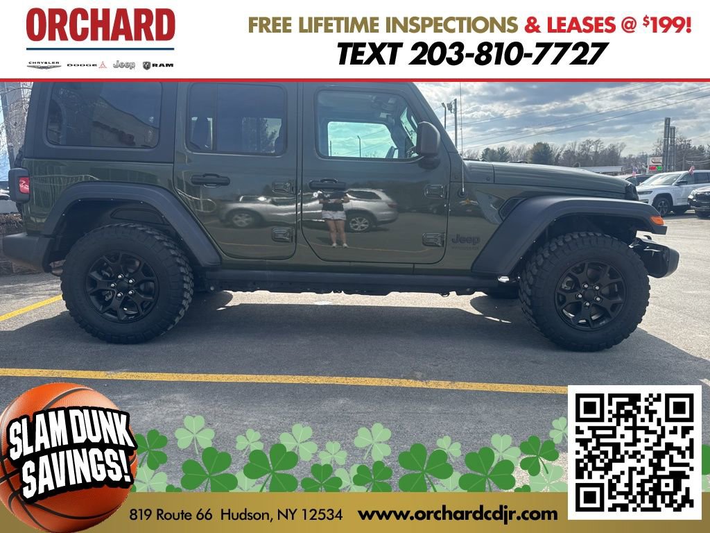 Used 2021 Jeep Wrangler Unlimited Sport image 2