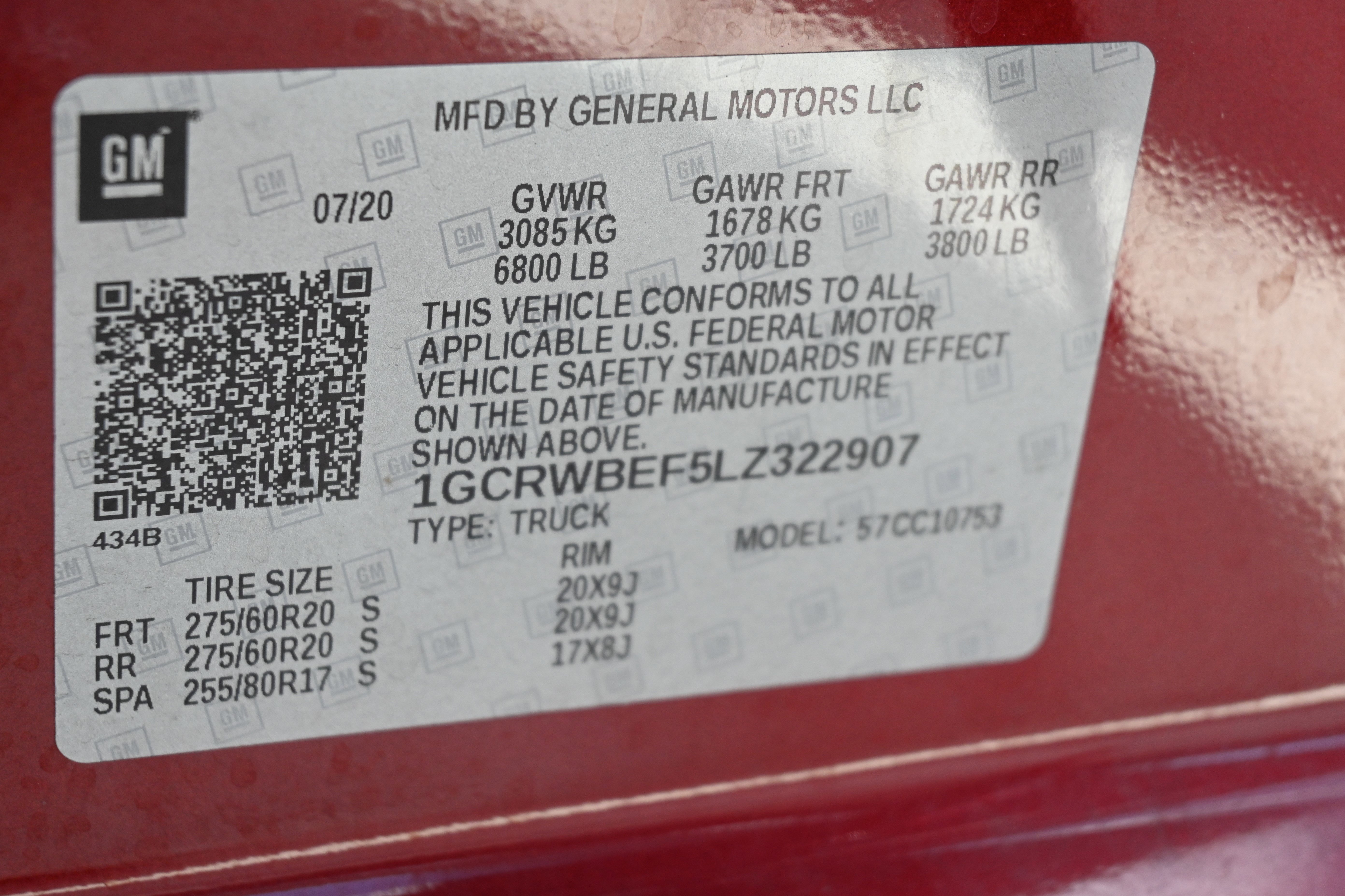 Used 2020 Chevrolet Silverado 1500 Custom w/ Custom Value Package image 34