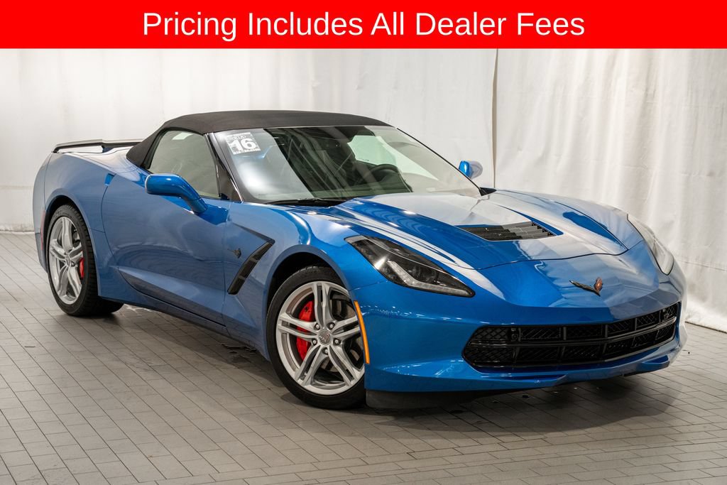 Used 2016 Chevrolet Corvette Stingray Convertible w/ 2LT Preferred Equipment Group RWD image 34