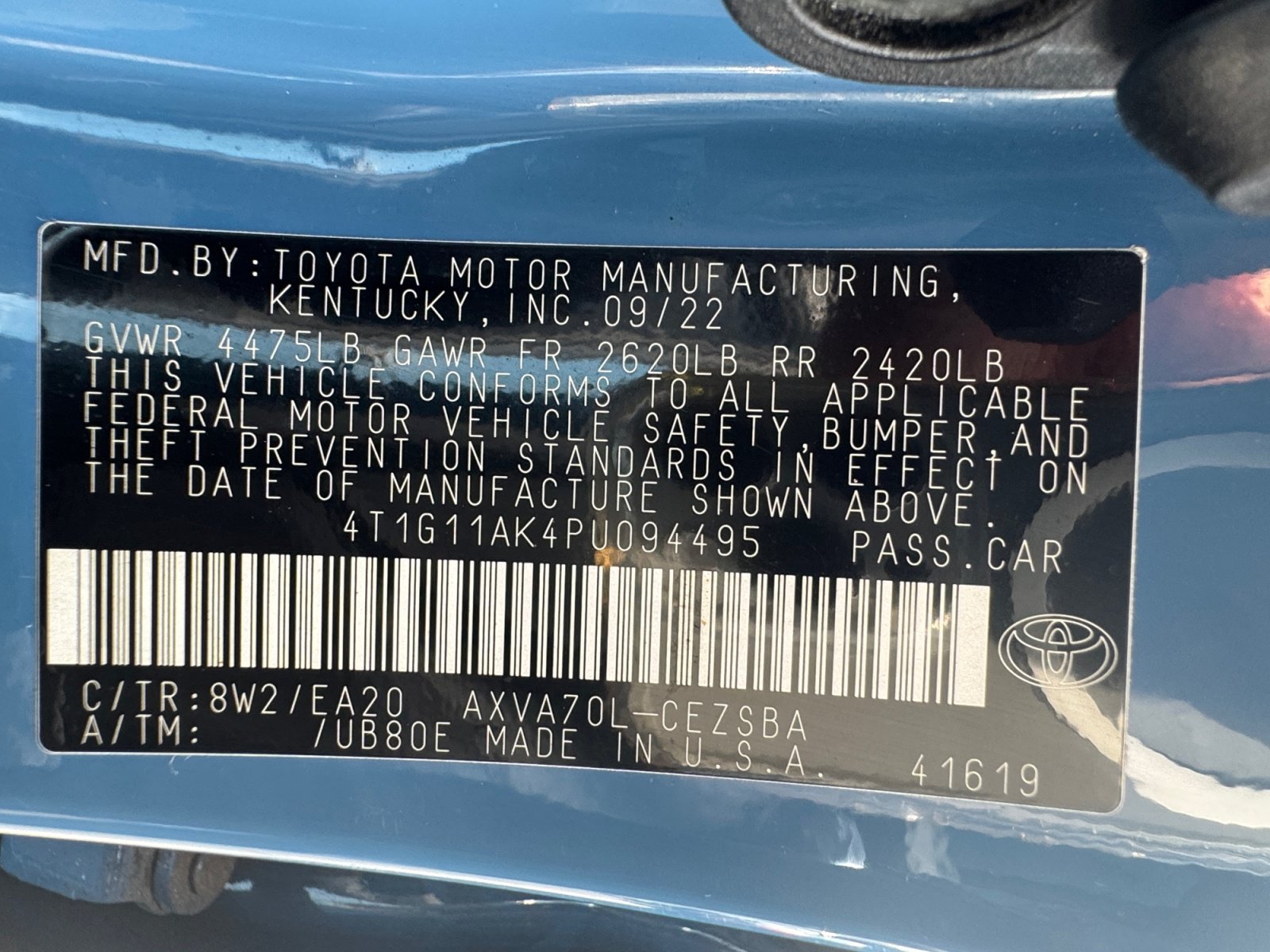 Used 2023 Toyota Camry SE FWD image 19
