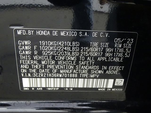 Used 2024 Honda HR-V LX image 18