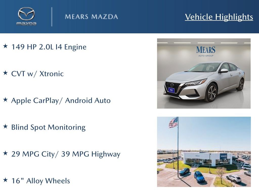 Used 2023 Nissan Sentra SV image 2