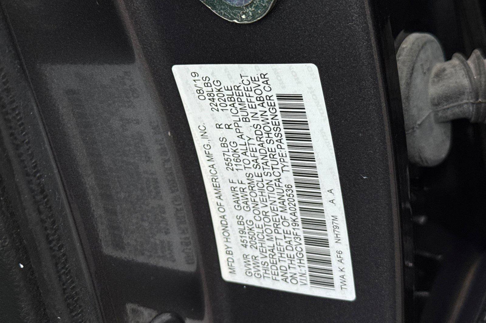 Used 2019 Honda Accord Hybrid image 28