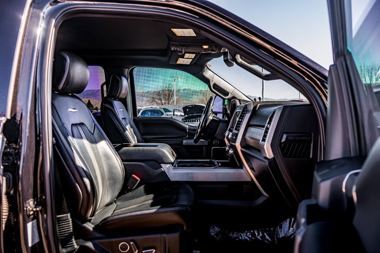 Used 2019 Ford F350 Platinum w/ Platinum Ultimate Package image 46