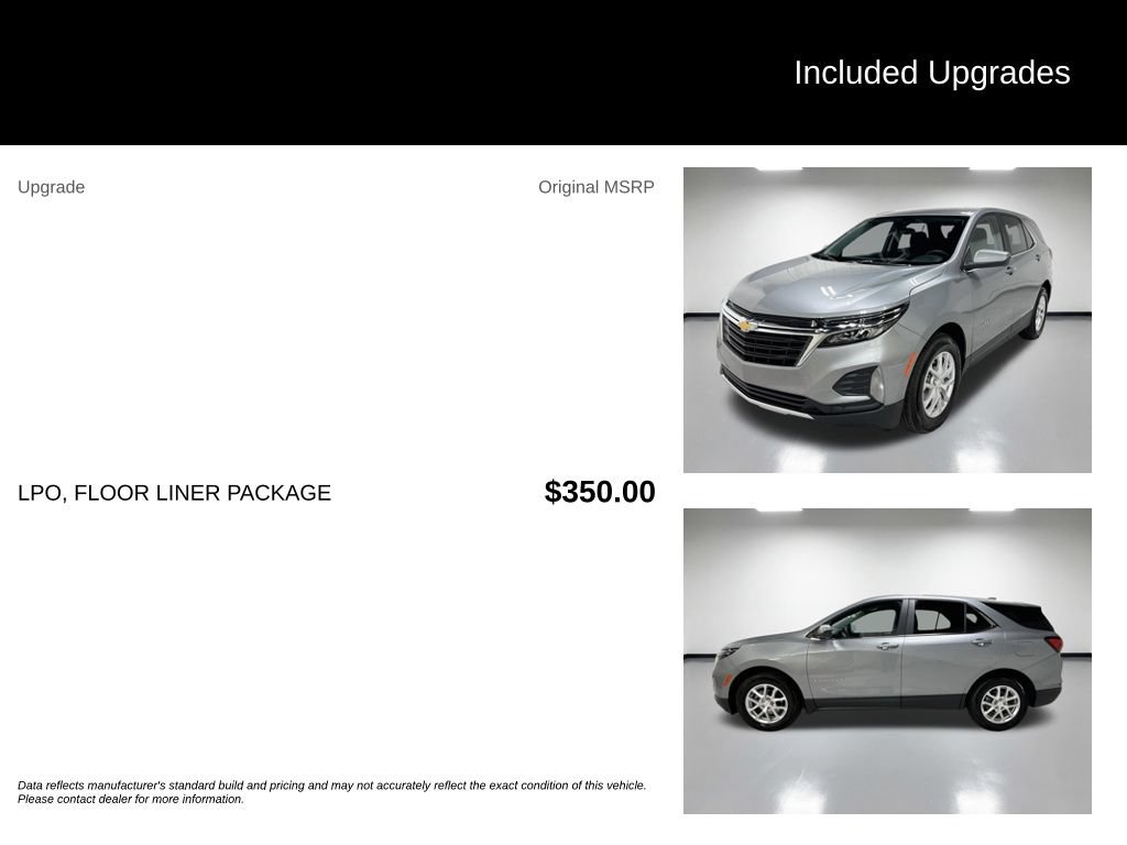 Used 2024 Chevrolet Equinox LT w/ LPO, Floor Liner Package FWD image 7