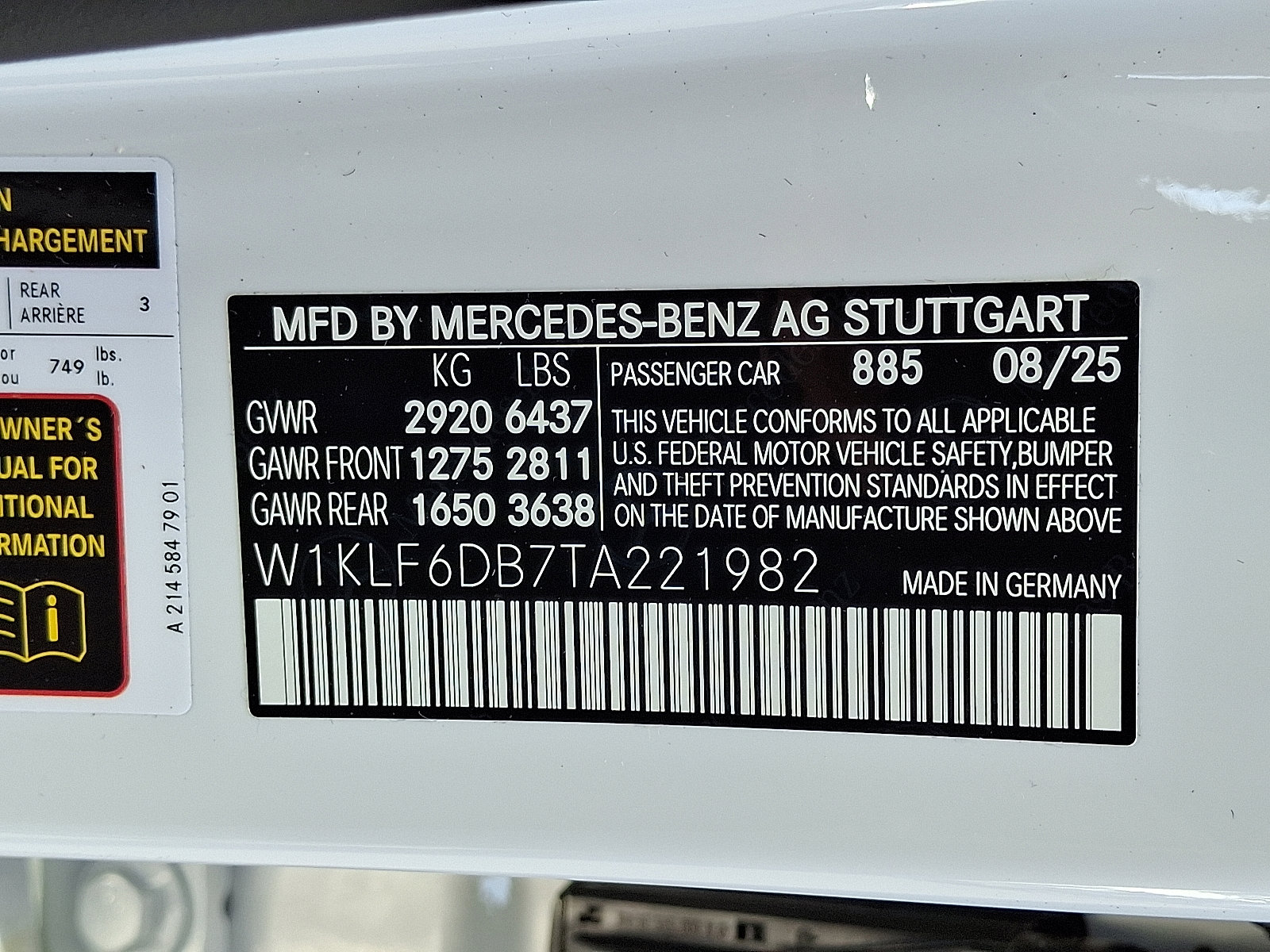 Certified 2026 Mercedes-Benz E 53 AMG e 4MATIC Sedan image 27