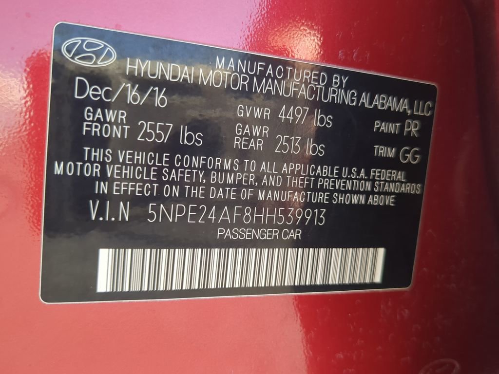 Used 2017 Hyundai Sonata SEL Sport FWD image 20